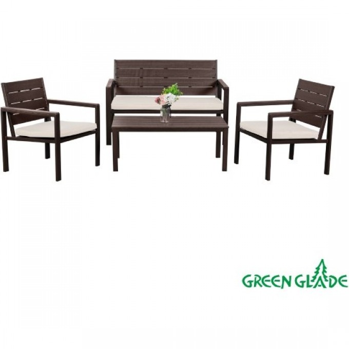 Комплект садовой мебели GREEN GLADE 71308 Комплект садовой мебели GREEN GLADE 71308