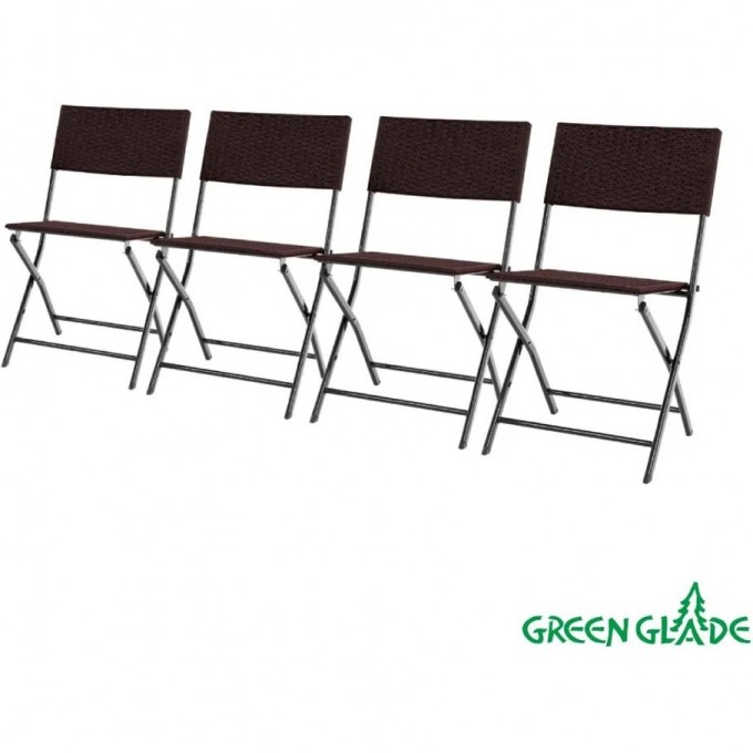 Набор складных стульев GREEN GLADE КЕЛЛИ 4 шт 71204 Набор складных стульев GREEN GLADE КЕЛЛИ 4 шт 71204