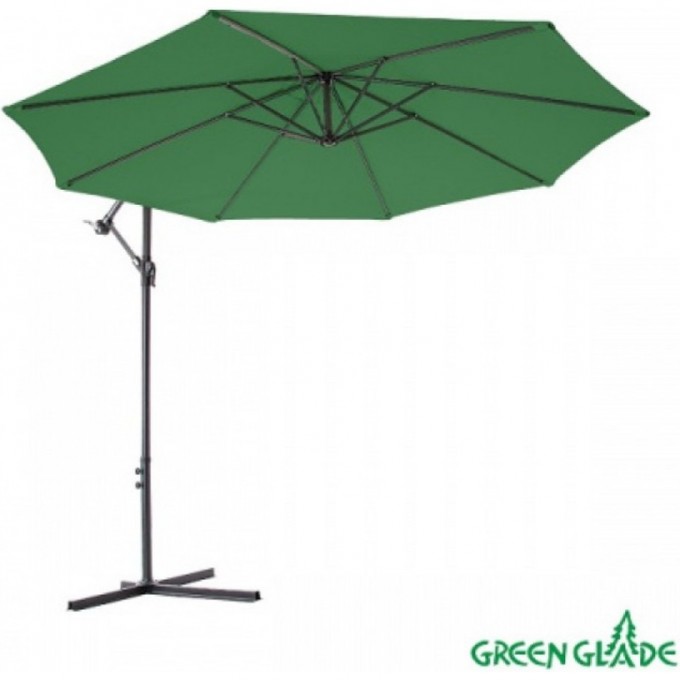 Зонт садовый GREEN GLADE зеленый 8004 Зонт садовый GREEN GLADE зеленый 8004